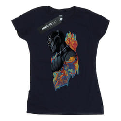 Marvel - T-shirt - Femme (Bleu marine)