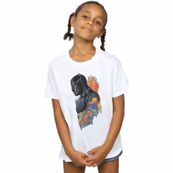 Marvel - T-shirt - Fille (Blanc)