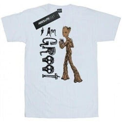 Avengers Infinity War - T-shirt AM TEENAGE GROOT - Adulte (Blanc)