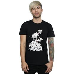 Disney - T-shirt DALMATIANS - Homme (Noir)