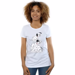 Disney - T-shirt DALMATIANS - Femme (Blanc)