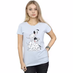 Disney - T-shirt DALMATIANS - Femme (Gris chiné)