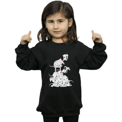 Disney - Sweat DALMATIANS - Fille (Noir)