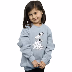 Disney - Sweat DALMATIANS - Fille (Gris chiné)