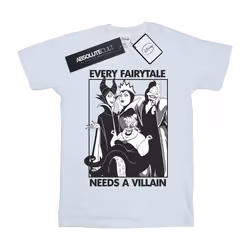Disney - T-shirt EVERY FAIRY TALE NEEDS A VILLAIN - Homme (Blanc)