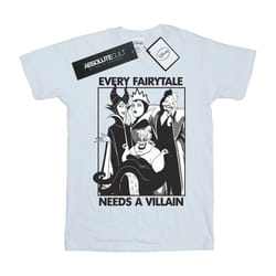 Disney - T-shirt EVERY FAIRY TALE NEEDS A VILLAIN - Homme (Blanc)