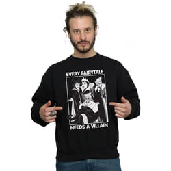 Disney - Sweat EVERY FAIRY TALE NEEDS A VILLAIN - Homme (Noir)