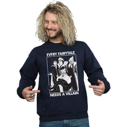 Disney - Sweat EVERY FAIRY TALE NEEDS A VILLAIN - Homme (Bleu marine)