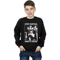Disney - Sweat EVERY FAIRY TALE NEEDS A VILLAIN - Garçon (Noir)