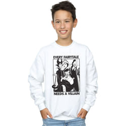 Disney - Sweat EVERY FAIRY TALE NEEDS A VILLAIN - Garçon (Blanc)