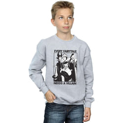 Disney - Sweat EVERY FAIRY TALE NEEDS A VILLAIN - Garçon (Gris chiné)