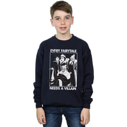 Disney - Sweat EVERY FAIRY TALE NEEDS A VILLAIN - Garçon (Bleu marine)