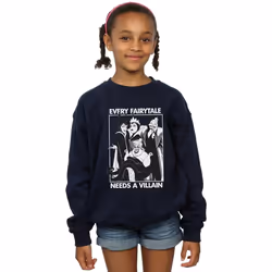 Disney - Sweat - Fille (Bleu marine)