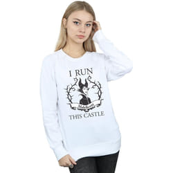 Disney - Sweat RUN THIS - Femme (Blanc)