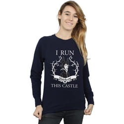 Disney - Sweat RUN THIS - Femme (Bleu marine)