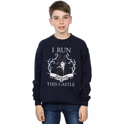 Disney - Sweat RUN THIS - Garçon (Bleu marine)