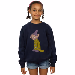 Disney - Sweat - Fille (Bleu marine)