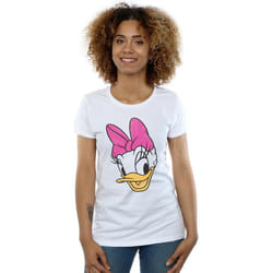 Disney - T-shirt - Femme (Blanc)