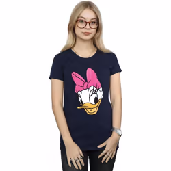 Disney - T-shirt - Femme (Bleu marine)
