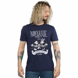 Disney - T-shirt GREAT PAIR - Homme (Bleu marine)