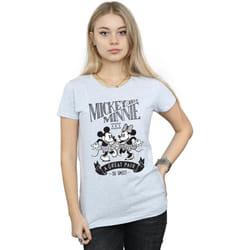 Disney - T-shirt GREAT PAIR - Femme (Gris chiné)