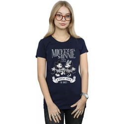 Disney - T-shirt GREAT PAIR - Femme (Bleu marine)
