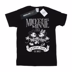 Disney - T-shirt GREAT PAIR - Femme (Noir)