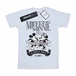 Disney - T-shirt GREAT PAIR - Femme (Blanc)