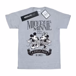 Disney - T-shirt GREAT PAIR - Femme (Gris chiné)