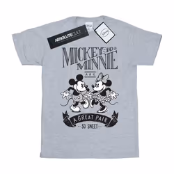 Disney - T-shirt GREAT PAIR - Femme (Gris chiné)