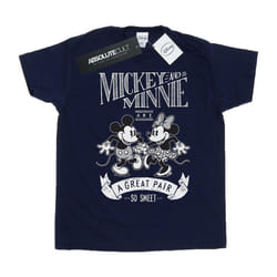 Disney - T-shirt GREAT PAIR - Femme (Bleu marine)