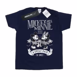 Disney - T-shirt GREAT PAIR - Femme (Bleu marine)