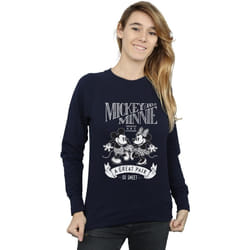 Disney - Sweat GREAT PAIR - Femme (Bleu marine)