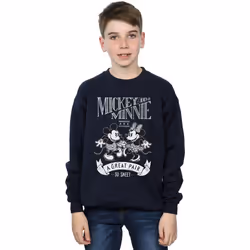Disney - Sweat GREAT PAIR - Garçon (Bleu marine)