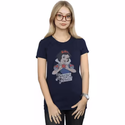 Disney Princess - T-shirt - Femme (Bleu marine)