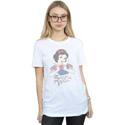 Disney Princess - T-shirt - Femme (Blanc)