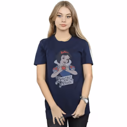 Disney Princess - T-shirt - Femme (Bleu marine)