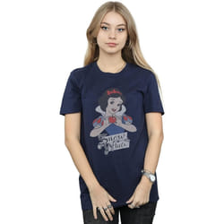 Disney Princess - T-shirt - Femme (Bleu marine)