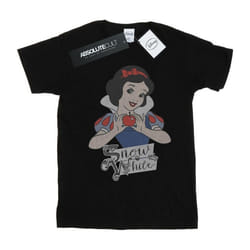 Disney Princess - T-shirt - Fille (Noir)