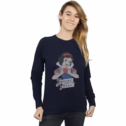 Disney Princess - Sweat - Femme (Bleu marine)