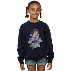Disney Princess - Sweat - Fille (Bleu marine)