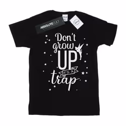 Disney - T-shirt DON'T GROW UP - Homme (Noir)