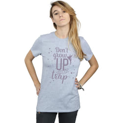 Disney - T-shirt DON'T GROW UP - Femme (Gris chiné)