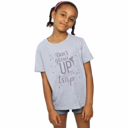 Disney - T-shirt DON'T GROW UP - Fille (Gris chiné)