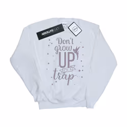 Disney - Sweat DON'T GROW UP - Garçon (Blanc)