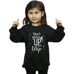 Disney - Sweat DON'T GROW UP - Fille (Noir)