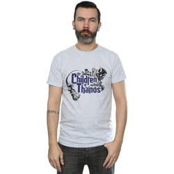 Marvel - T-shirt AVENGERS INFINITY WAR CHILDREN OF THANOS - Homme (Gris chiné)