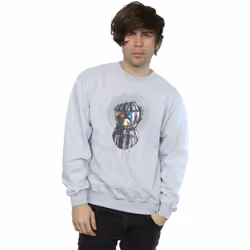 Marvel - Sweat AVENGERS INFINITY WAR POWER - Homme (Gris chiné)