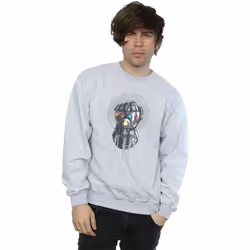 Marvel - Sweat AVENGERS INFINITY WAR POWER - Homme (Gris chiné)