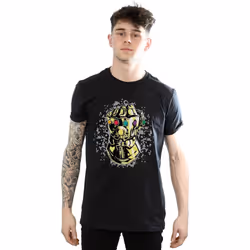 Marvel - T-shirt AVENGERS INFINITY WAR - Homme (Noir)